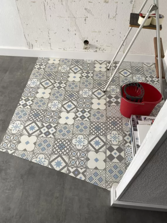 Rénovation sols avec dalle PVC au Grau-du-Roi